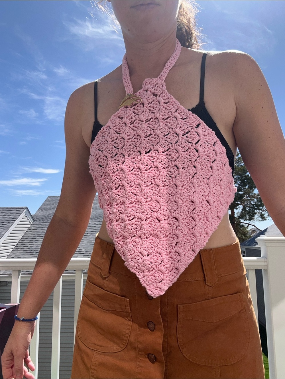 Crochet summer top